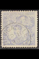 NEW SOUTH WALES 1890 20s Ultramarine Perf 12, SG 264ca, Fine Cds Used. For More Images, Please Visit Http://www.sandafay - Altri & Non Classificati