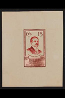 1925 Centenary Of Republic 15c Red Brown (as Scott 177) - A Perkins, Bacon & Co Ltd DIE PROOF On Wove Paper (65 X 80mm), - Bolivie