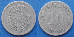 GERMANY - 10 Pfennig 1889 D KM# 4 Empire (1871-1918) - Edelweiss Coins - Sonstige & Ohne Zuordnung