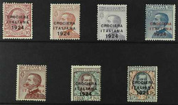 1924 Trade Propaganda Complete Set, Sassone S.32, Scott 174A/G, SG 165/71, Never Hinged Mint (7 Stamps). For More Images - Zonder Classificatie