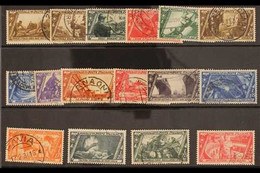 1932 Fascist March On Rome (Postage) Complete Set (Sass S. 65, SG 350/65) Used. (16 Stamps) For More Images, Please Visi - Zonder Classificatie