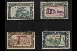 CYRENAICA 1930 Third National Defence Complete Set (Sass.S. 17, SG 66/69), Very Fine Mint, The 5L+1L50 Top Value Never H - Andere & Zonder Classificatie