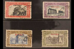 ERITREA 1929 Second National Defence Set (Sass S. 32, SG 137/40), Very Fine Used. (4 Stamps) For More Images, Please Vis - Altri & Non Classificati