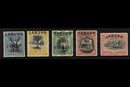 1896 Jubilee Set Less 1c (2c To 8c, SG 84/88) Fine Mint. Fresh And Attractive! (5 Stamps) For More Images, Please Visit  - Borneo Del Nord (...-1963)