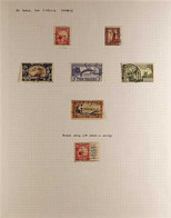 1935-36 Fine Used Pictorial Definitives, Watermark NZ And Single Star, All Later Perf 13½ X 14 Issues, With 1d, 1½d, 2½d - Andere & Zonder Classificatie