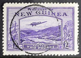 1935 £2 Bright Violet Air "Bulolo Goldfields", SG 204, Very Fine Used For More Images, Please Visit Http://www.sandafayr - Papua Nuova Guinea