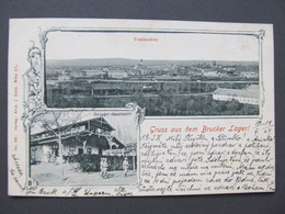 AK BRUCK A.d.Leitha Brucker Lager 1904  //   D*47340 - Bruck An Der Leitha