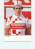 Nico EDMONDS . 2 Scans. Cyclisme. Fagor Electroménager 1985 - Radsport