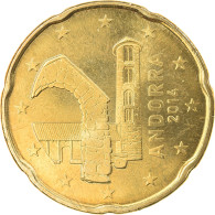 Andorra, 20 Euro Cent, 2014, SPL, Laiton, KM:New - Andorra