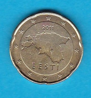 2011 Euro 0,20 - Estonie