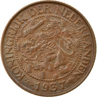 Monnaie, Pays-Bas, Wilhelmina I, Cent, 1937, TTB, Bronze, KM:152 - 1 Cent