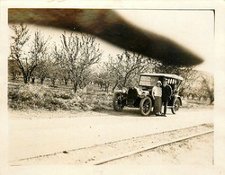 Automobile Ancienne De Marque ? * Auto Voiture Transport * Santa Clara Valley USA * Photo Ancienne 1925 - PKW