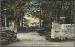 Ardenconnel Avenue, Row, Dunbartonshire, C.1905 - William Ritchie Postcard - Dunbartonshire