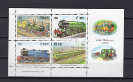 Ireland/EIRE 1986 - Irish Railways - Minisheet - MNH** - Excellent Quality - Cartas & Documentos