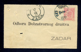 Hungary, Croatia - Closed Stationery Sent 09.03.1900. To Zadar By Ship LLOYD AUSTRIACO LXII. - Altri & Non Classificati