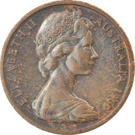 Monnaie, Australie, Elizabeth II, Cent, 1969, TTB+, Bronze, KM:62 - Cent