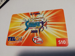 St MAARTEN  Prepaid  $10,- TC CARD/TELCELL SUMMER FEST 2005           Fine Used Card  **4081** - Antillen (Nederlands)