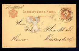 Austria - Stationery With Railway Track K.K. POSTAMBULANCE No. 24. - Autres & Non Classés