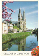 CHALONS-EN-CHAMPAGNE. - Le Canal De Mau Et L'Eglise Notre-Dame En Vaux - Châtillon-sur-Marne