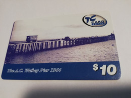 St MAARTEN  Prepaid  $10,- TC CARD  THE AC WATHEY PIER 1964          Fine Used Card  **4084** - Antille (Olandesi)