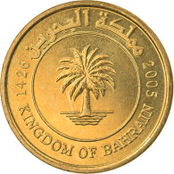 Monnaie, Bahrain, Hamed Bin Isa, 5 Fils, 2005, SPL, Laiton, KM:30 - Bahreïn