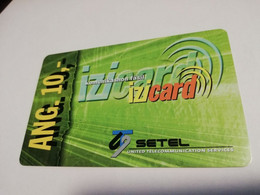 CURACAO NAF 10,- IZICARD /SETEL     VERY FINE USED CARD  /CURACAO       ** 4090** - Antilles (Netherlands)