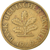 Monnaie, République Fédérale Allemande, 5 Pfennig, 1949, Karlsruhe, TTB - 5 Pfennig