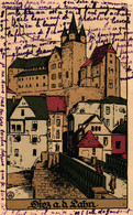 Diez And. Lahn, Steindruck AK, 1922 - Diez
