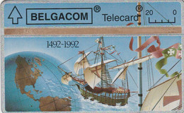 Belgium, S-47 267f, Christoffel Columbus, Ship, 2 Scans. - Other & Unclassified