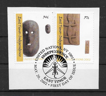 Vereinte Nationen - New York 2002 Mi.Nr. 894/95 Gestempelt Auf Papier - Used Stamps