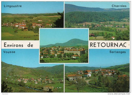 43. Retournac Et Ses Environs. Carte Moderne Couleur - Retournac