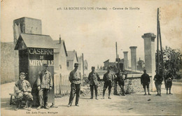 La Roche Sur Yon * Entrée De La Caserne De Mirville * Militaires - La Roche Sur Yon