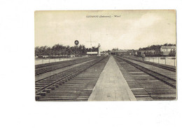 Cpa - Afrique - Dahomey - COTONOU - Wharf - Quai Chemin De Fer - éolienne - - Dahomey