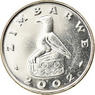 Monnaie, Zimbabwe, 20 Cents, 2002, Harare, TTB+, Nickel Plated Steel, KM:4a - Zimbabwe