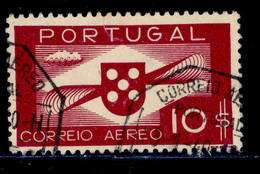 ! ! Portugal - 1936 Air Mail 10$00 - Af. CA 07 - Used - Used Stamps