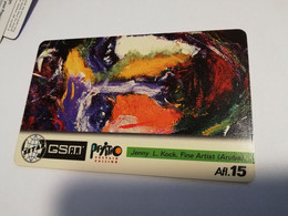 ARUBA PREPAID CARD SETAR/GSM PRIMO AFL 15,-     Fine Used Card  **4134** - Aruba