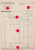 Frankfurt 1937 OPPENHEIMER & Co - 1900 – 1949