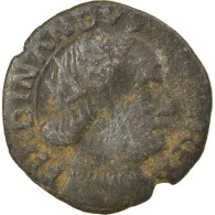 Monnaie, Italie, NAPLES, Ferdinand II, Caballo, 1495-96, Aquilée, TB+, Cuivre - Napels & Sicilië