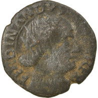 Monnaie, Italie, NAPLES, Ferdinand II, Caballo, 1495-96, Aquilée, TB+, Cuivre - Nápoles & Sicile