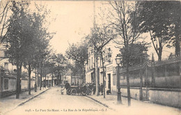 94-SAINT-MAUR-DES-FOSSES-LA RUE DE LA REPUBLIQUE - Saint Maur Des Fosses