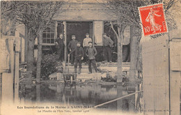 94-SAINT-MAUR-DES-FOSSES- LES INODATIONS DE LA MARNE , LE MOULIN DE MON TUTU JANVIER 1910 - Saint Maur Des Fosses