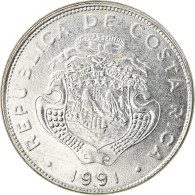 Monnaie, Costa Rica, Colon, 1991, TTB+, Stainless Steel, KM:210.1 - Costa Rica
