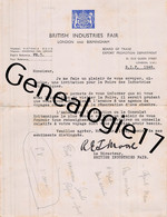 96 2775 ANGLETERRE ENGLAND LONDON LONDRES BERMINGHAM 1948 BRITISH INDUSTRIES FAIR Board - Regno Unito