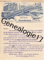 96 2785 ANGLETERRE ENGLAND MANCHESTER 1916 Manufacturers Metals RICHARD JOHNSON CLAPHAM MORRIS - Verenigd-Koninkrijk