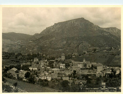 Peyreleau * Vue Générale Du Village * Panorama * Photo Ancienne - Autres & Non Classés