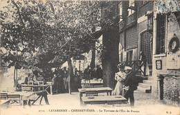 94-LA-VARENNES-SAINT-HILAIRE- CHENNEVIERES- LA TERRASSE DE L'ECU DE FRANCE - Otros & Sin Clasificación