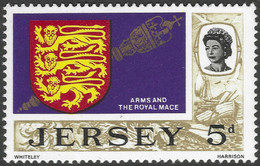 Jersey. 1969 Definitives 5d MNH. SG 20 - Jersey