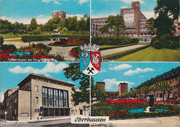 D-46045 Oberhausen - Alte Ansichten - Parkanlagen Am Hauptbahnhof - Theater - Oberhausen