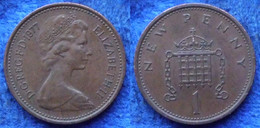 UK - 1 New Penny 1977 KM# 915 Elizabeth II Decimal Coinage - Edelweiss Coins - Andere & Zonder Classificatie