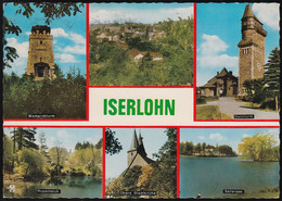 D-58636 Iserlohn - Alte Ansichten - Bismarckturm - Seilersee - Nice Stamp (1972) - Iserlohn